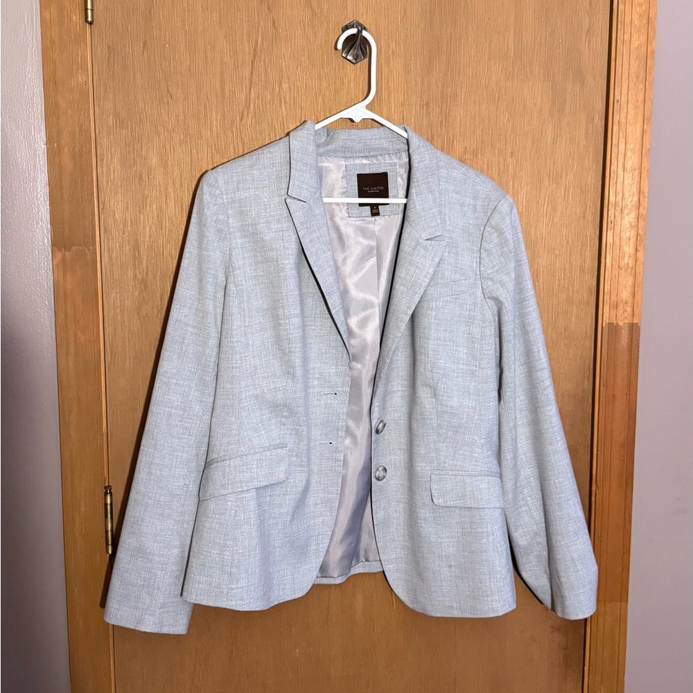 The Limited Gray Blazer Professional Suit Jacket